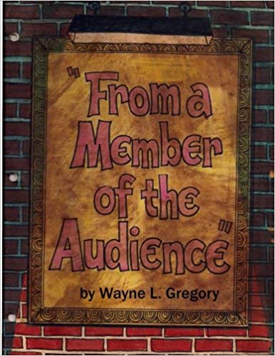 From a Member of the Audience