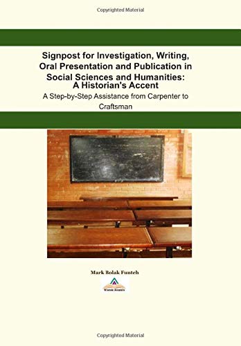 Signpost - Investigation, Writing, Oral Presentation, Publication